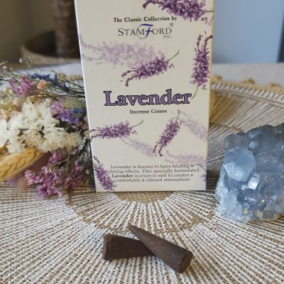 Conos de incienso Stamford de lavanda