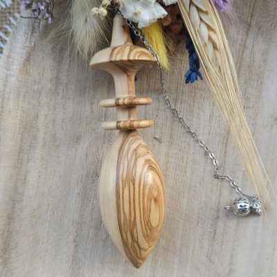 Péndulo Egipcio de Thot en madera de olivo