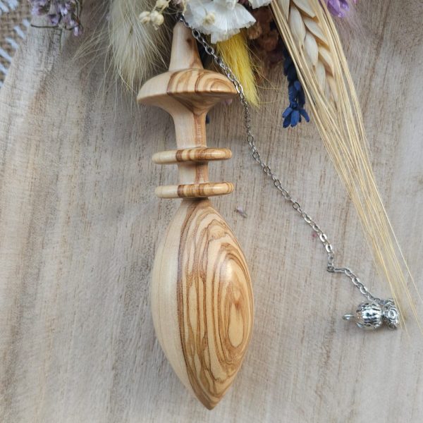 Péndulo Egipcio de Thot en madera de olivo