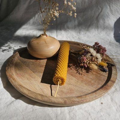 Vela de miel 15 cm x 3 cm