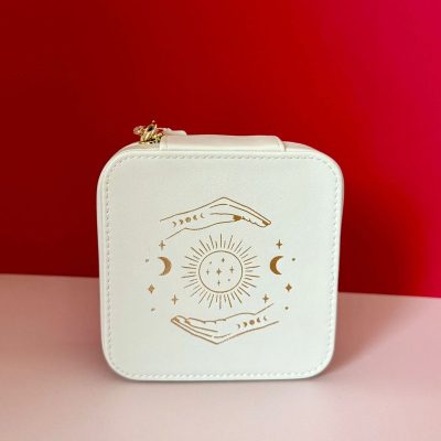 Joyero de viaje Blanco