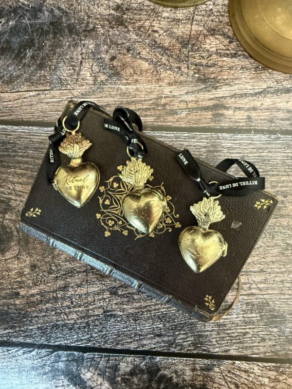 Talismán mini caja corazón ex-voto