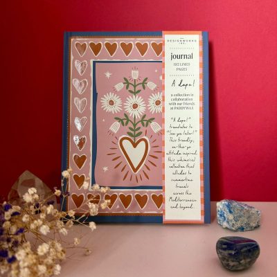 Cuaderno Corazón - tu compañero de inspiración diaria.