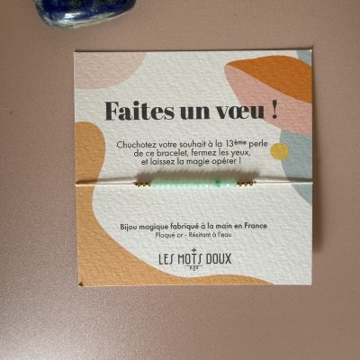 Pulsera Pide un deseo - Ópalo. LES MOTS DOUX